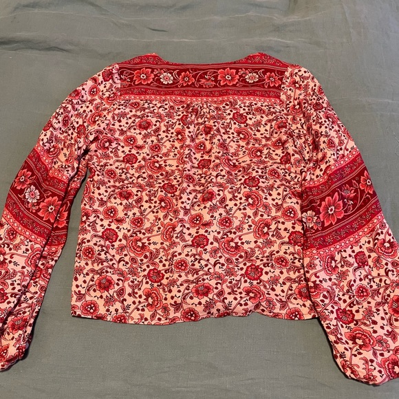 Arnhem Esmee Blouse in Ruby - Picture 4 of 7